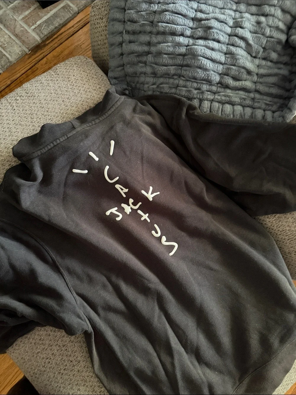 Jordan cactus jack Hoodie with Flames